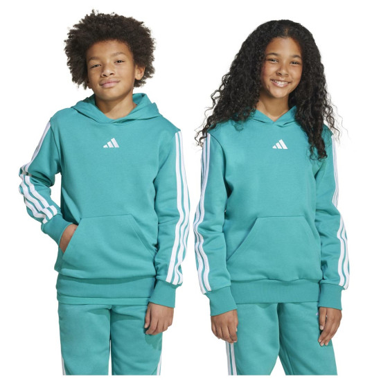 Adidas Παιδικό φούτερ Essentials 3-Stripes Fleece Hoodie Adidas Παιδικό φούτερ Essentials 3-Stripes Fleece Hoodie